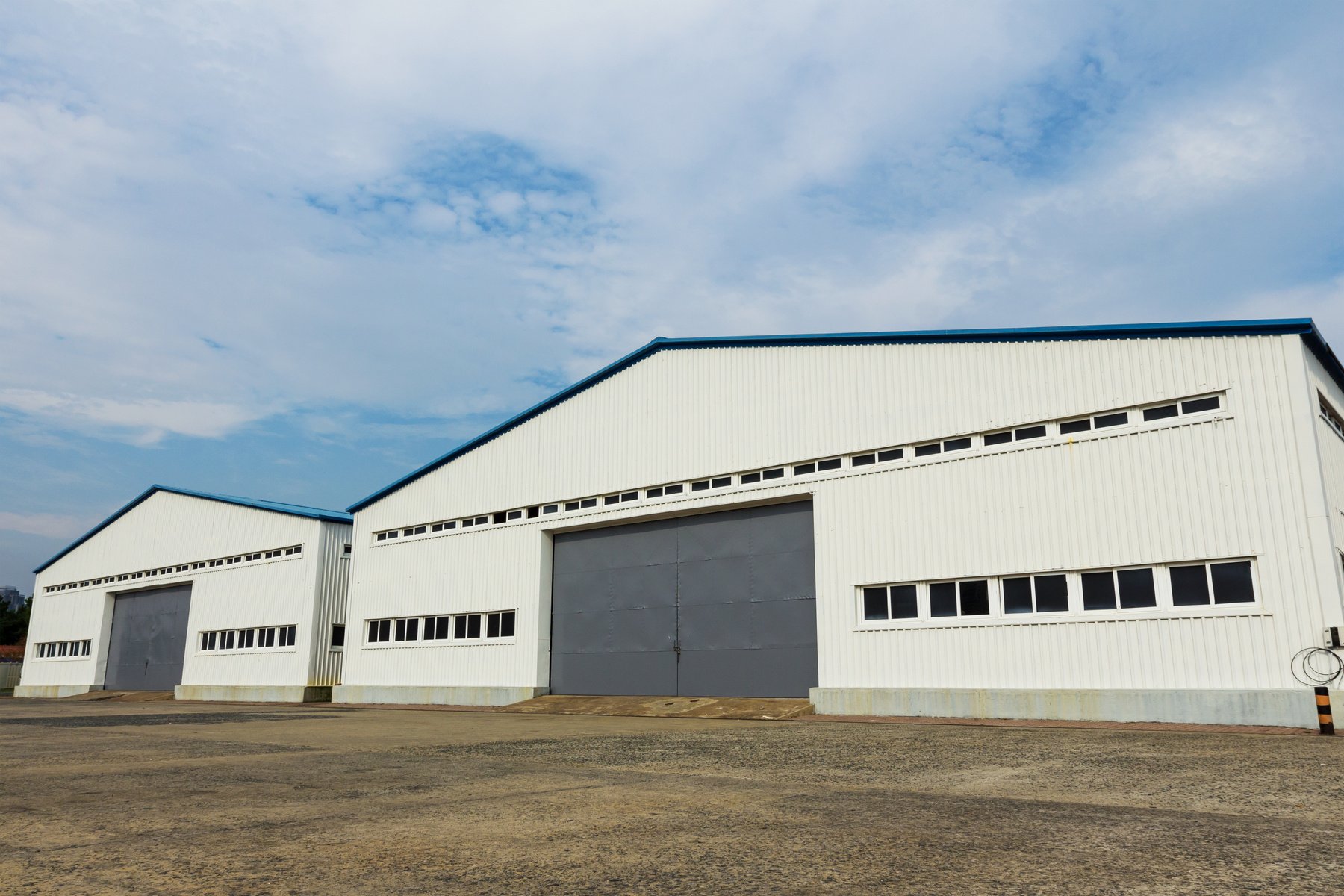 Storage Warehouse at Outdoor